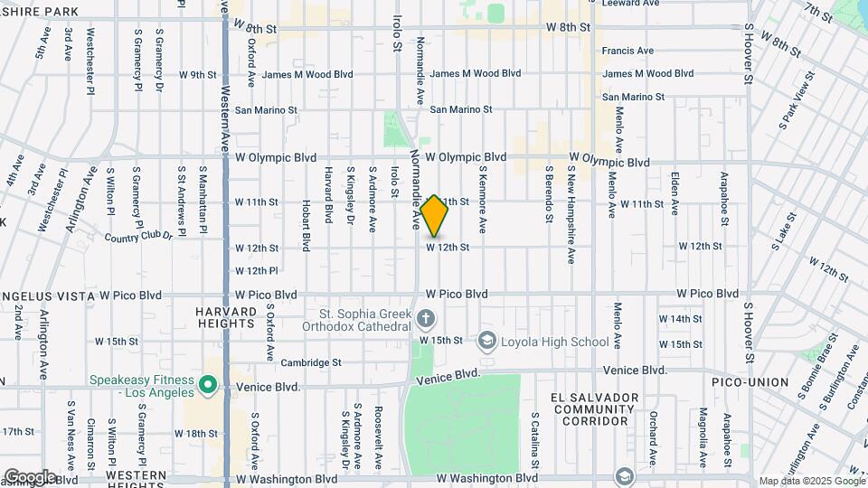 2765 1/2 W 12th St Map and Location Details