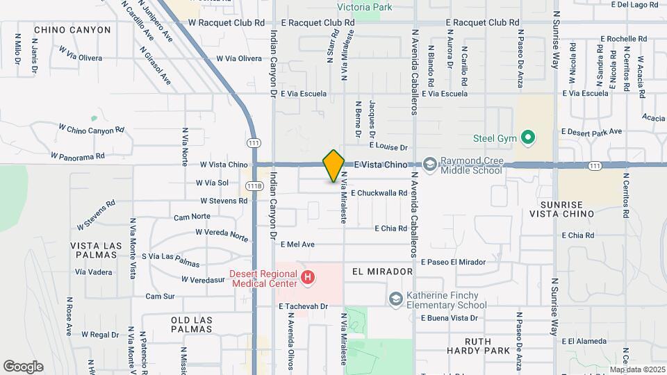 556 E Chuckwalla Rd Map and Location Details
