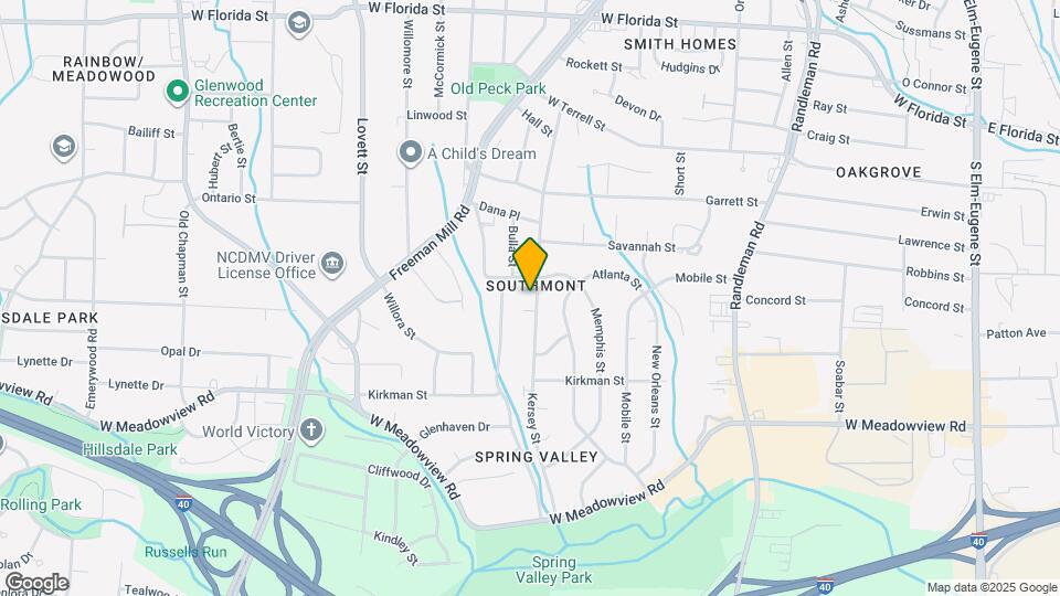 2308 Kersey St Map and Location Details