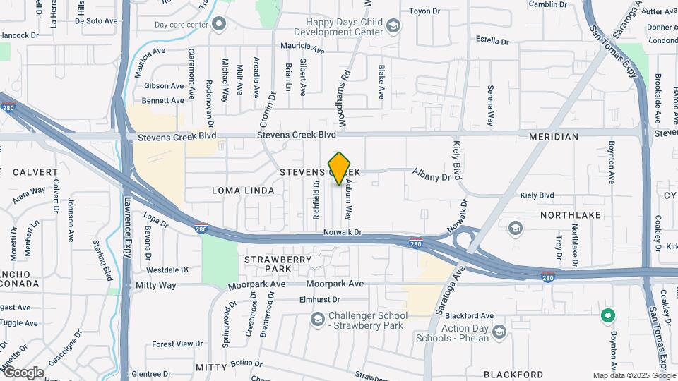 286 Greendale Way Mapa y Detalles de la Ubicación