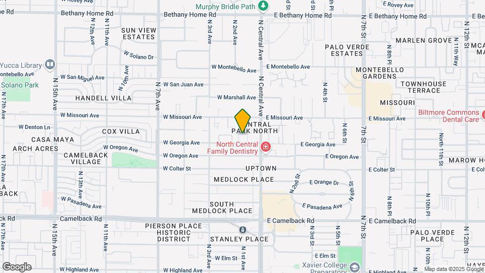 10 W Georgia Ave Mapa y Detalles de la Ubicación