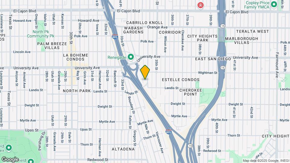 3738 Swift Ave Map and Location Details