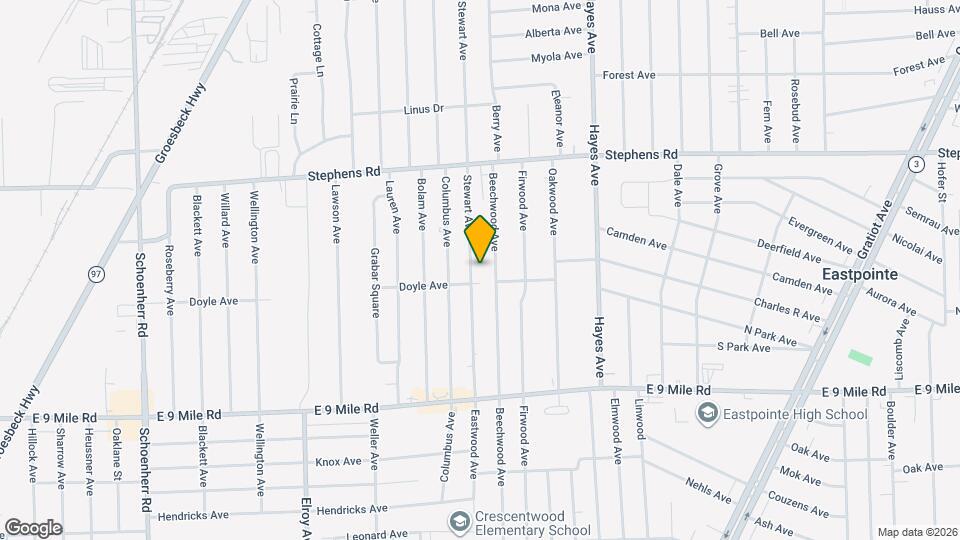 23528 Stewart Ave Map and Location Details