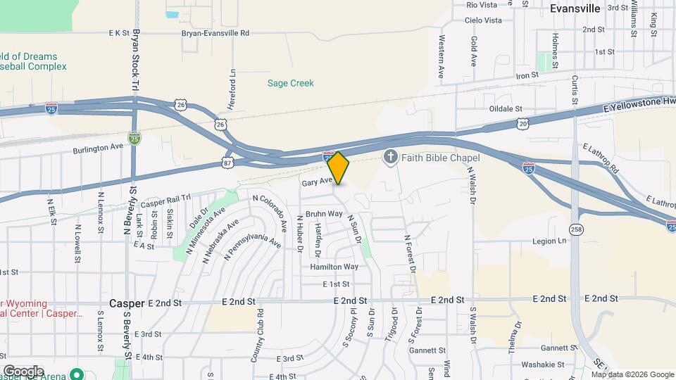 619 N Sun Dr Map and Location Details