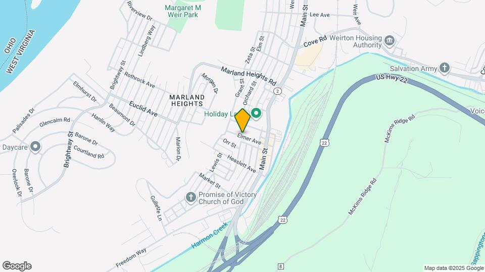 209 Elmer Ave Map and Location Details