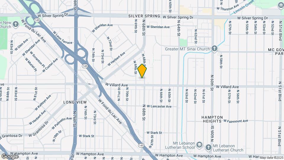 5221 N 68th St Map and Location Details