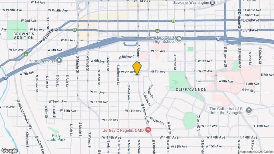 1008-1012 W 8th Ave Map and Location Details