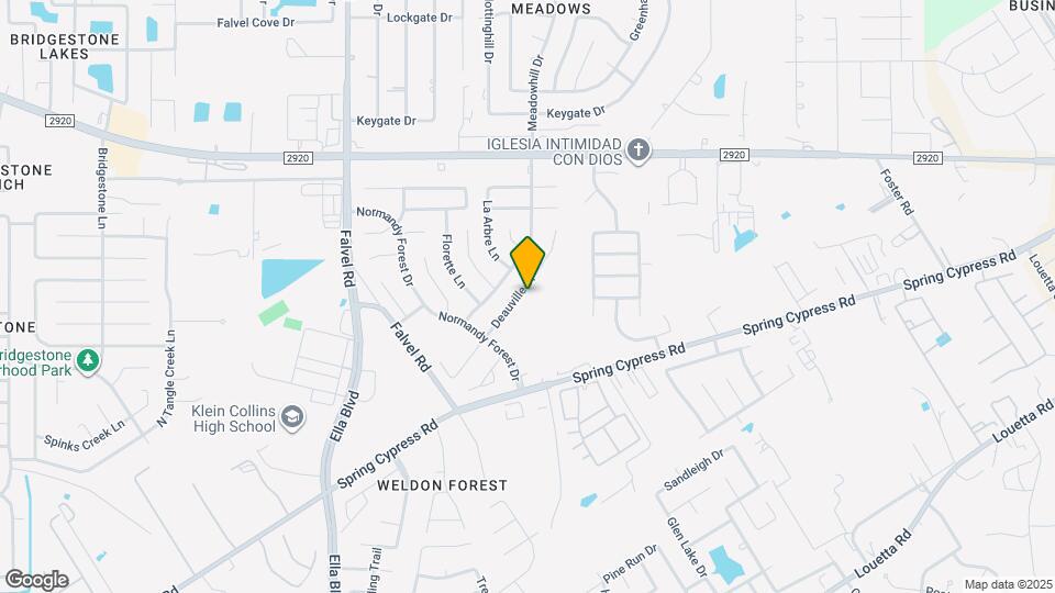 20910 Deauville Dr Map and Location Details