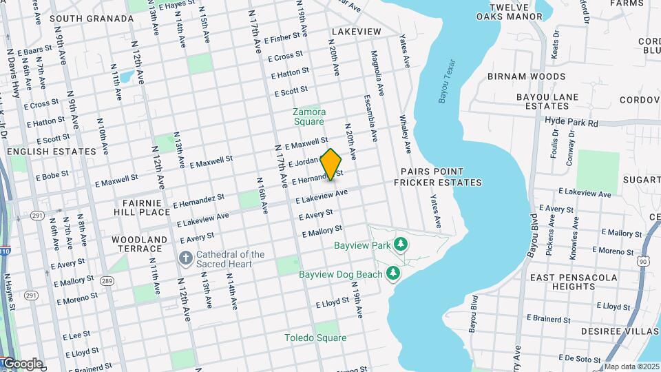 1818 E Lakeview Ave Map and Location Details