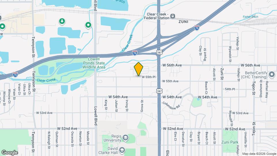 3230 W 55th Pl Mapa y Detalles de la Ubicación
