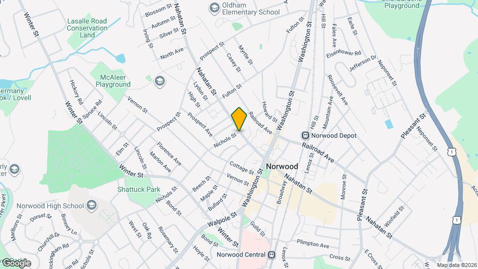 272 Nahatan St Mapa y Detalles de la Ubicación