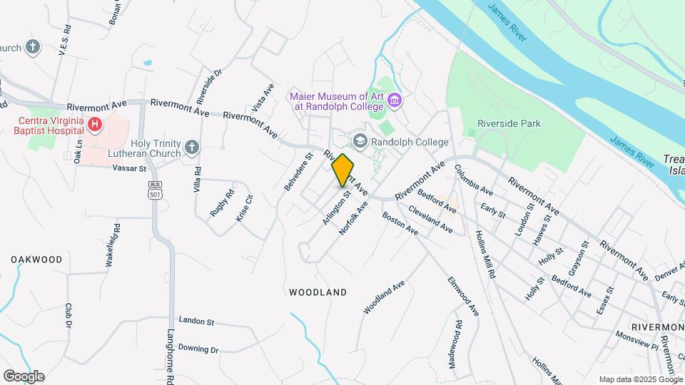 218 Warwick Ln Mapa y Detalles de la Ubicación