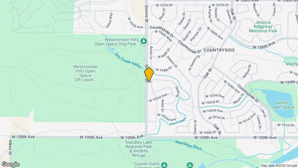 10341 Routt St, Unit 05104 Mapa y Detalles de la Ubicación