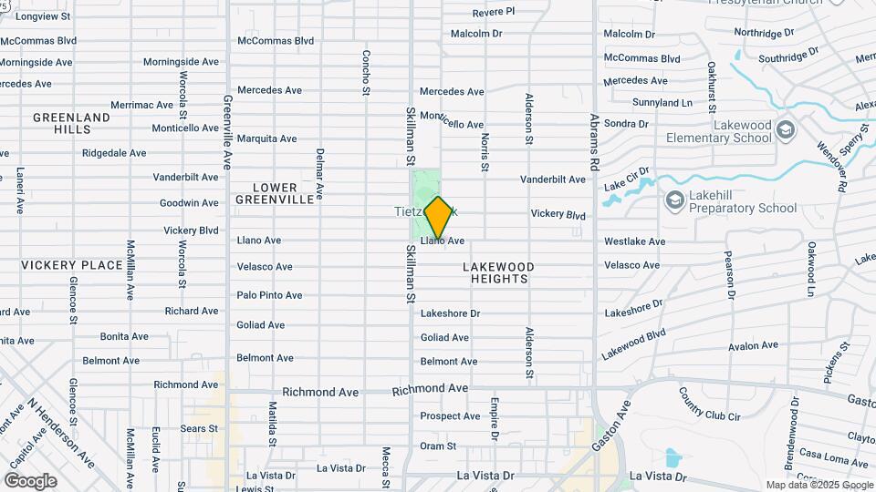 6128 Llano Ave Map and Location Details