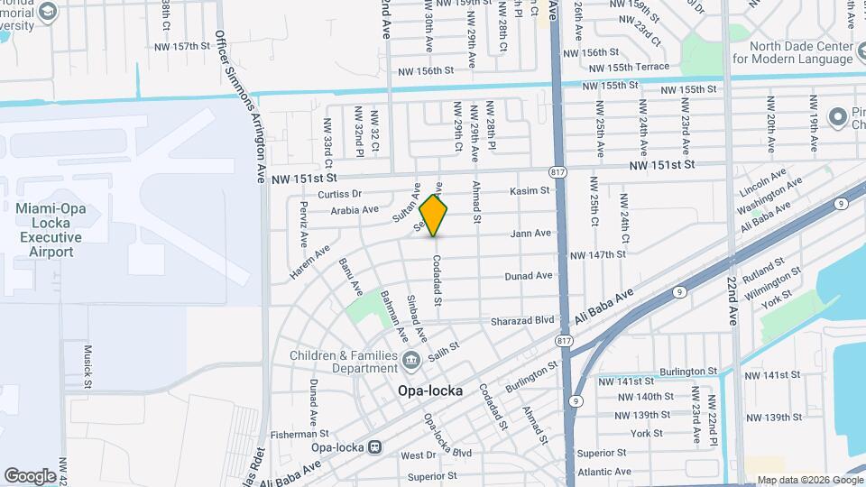 1046 Jann Ave Map and Location Details