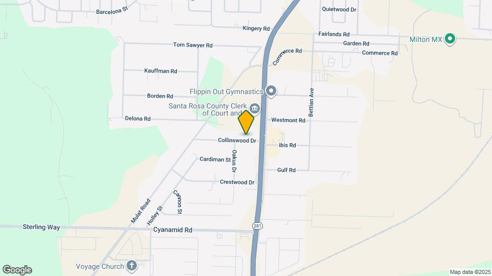 5648 Collinswood Dr Map and Location Details