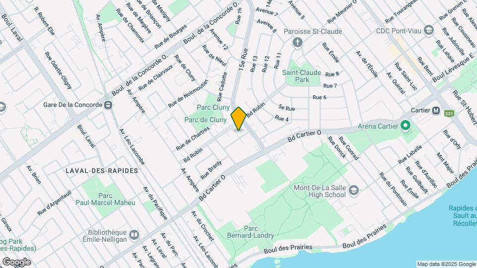 403 Copernic Av Map and Location Details