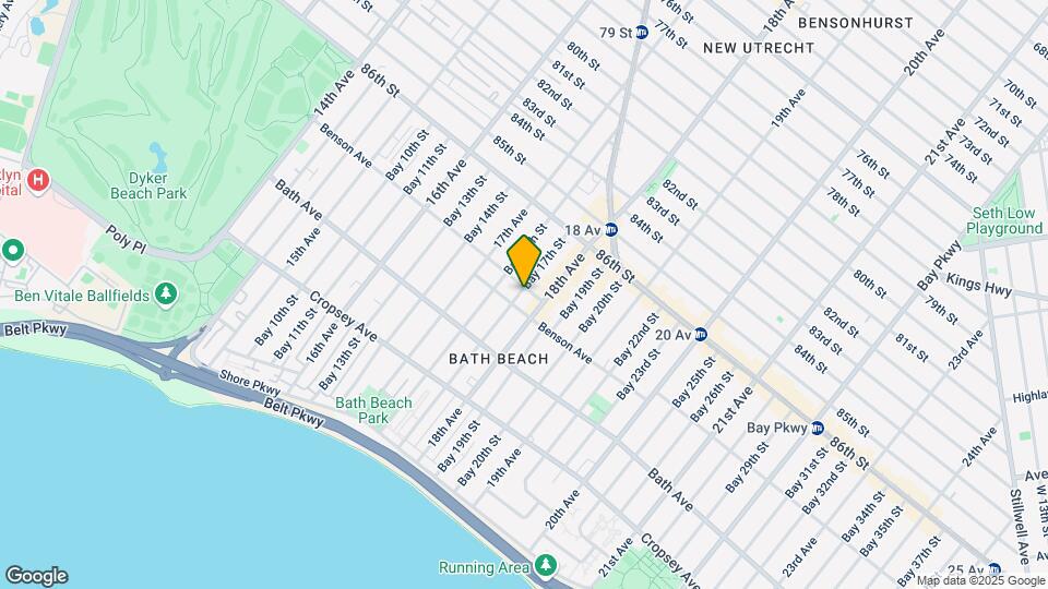 1752 Benson Ave Mapa y Detalles de la Ubicación