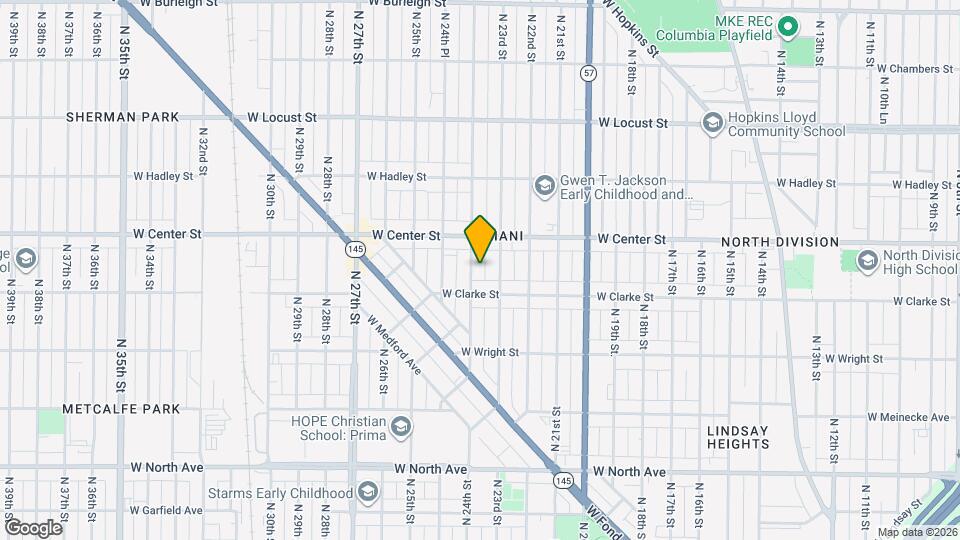 2630 N 24th St Map and Location Details