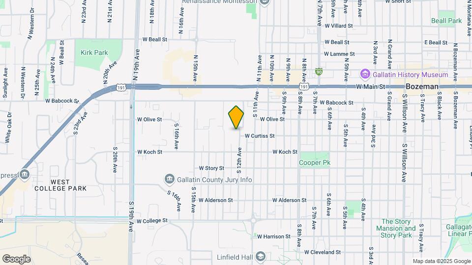 221 S 12th Ave, Unit C Mapa y Detalles de la Ubicación