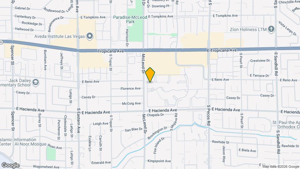 5140 Mandalay Springs Dr Map and Location Details