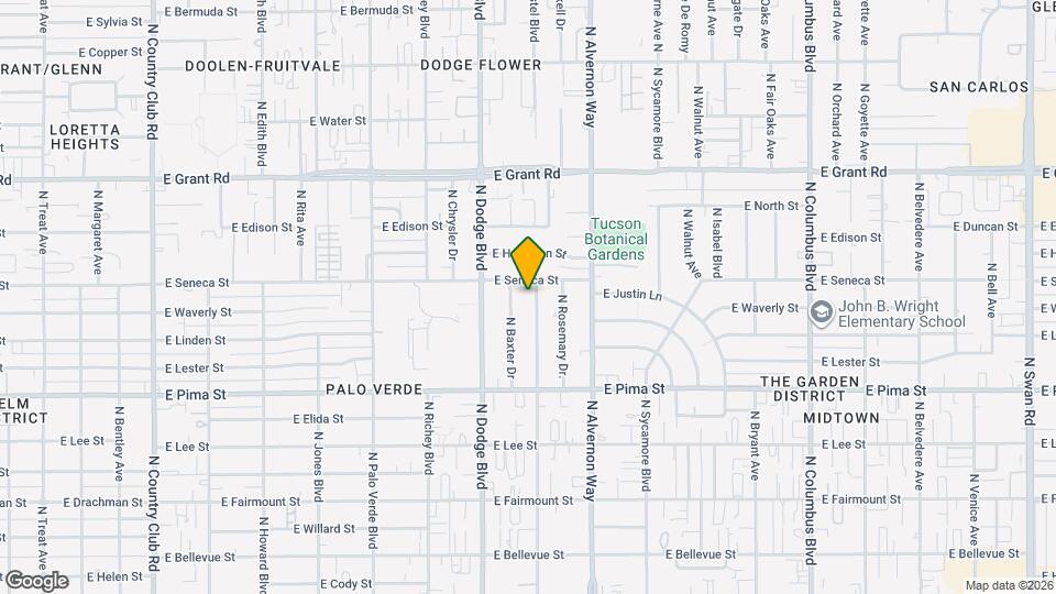2017 N Winstel Blvd Mapa y Detalles de la Ubicación
