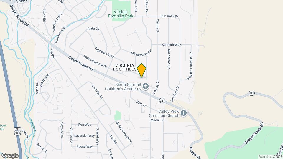 1520 Cherokee Trail Map and Location Details