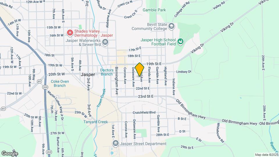 410 21st St E Map and Location Details