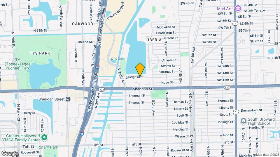 2444 Raleigh St Map and Location Details