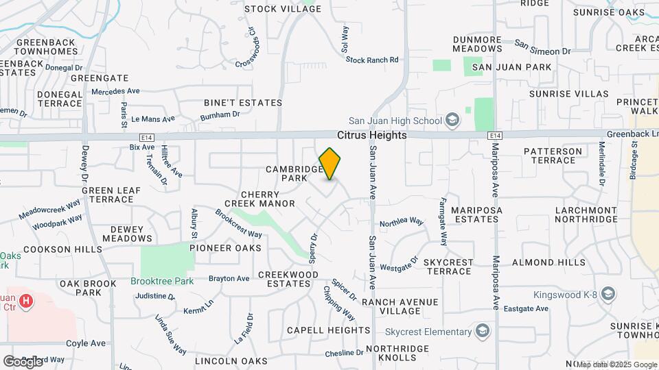 6004 Rowan Way Map and Location Details