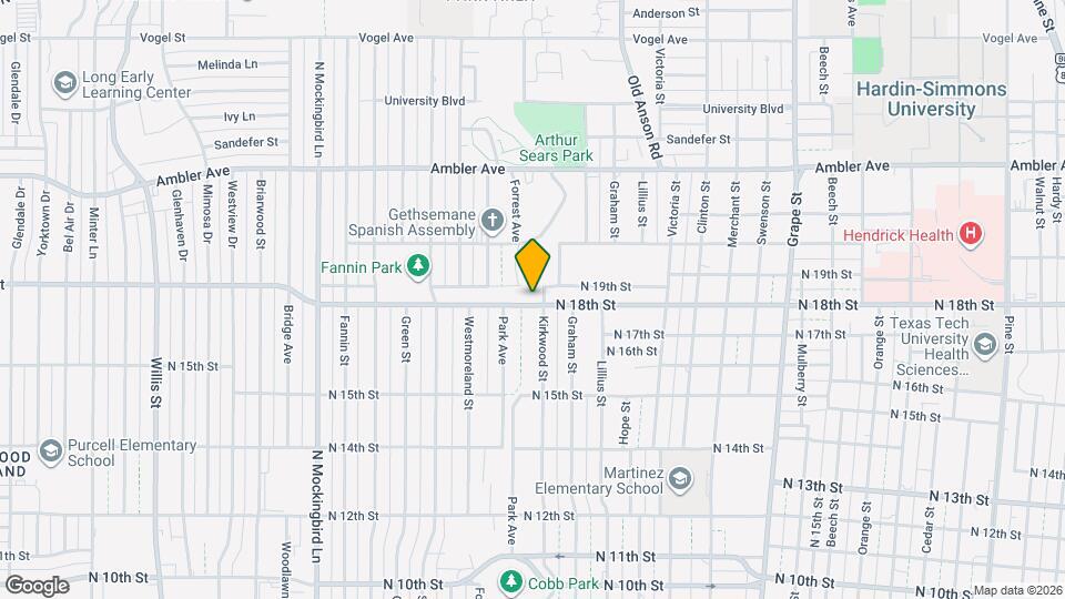 2310 N 18th St Map and Location Details