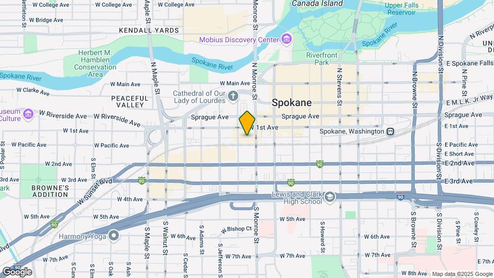 1016 W Railroad Map and Location Details
