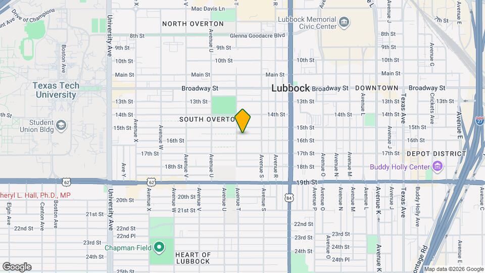1920 16th St Mapa y Detalles de la Ubicación
