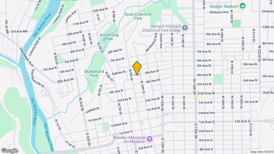 915 5th Ave N Map and Location Details