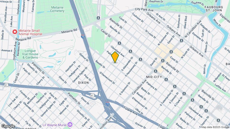 4517 Banks St, Unit A Map and Location Details