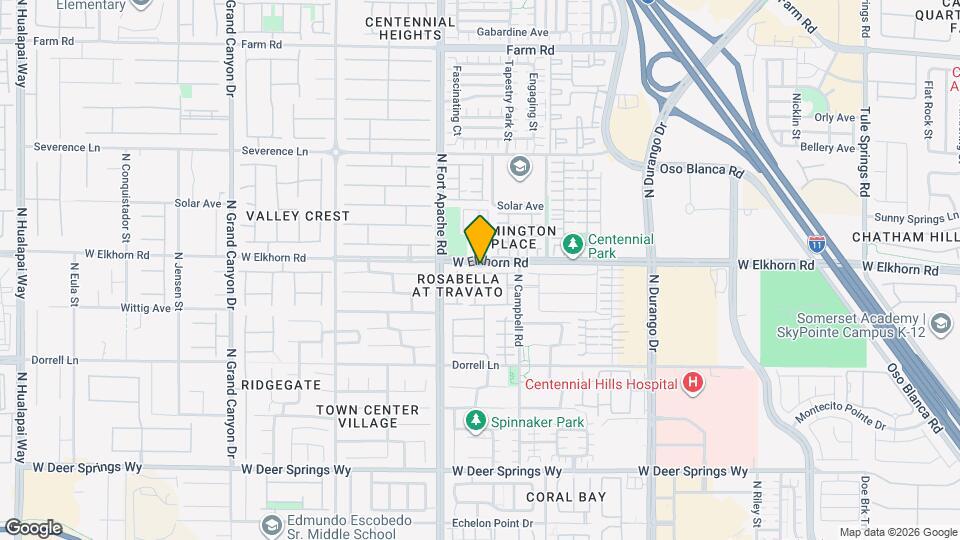 9124 Bushy Tail Ave Map and Location Details