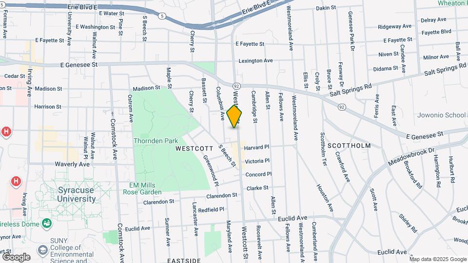 450 Westcott St Map and Location Details