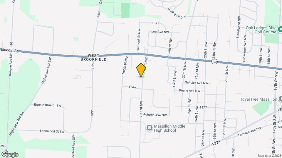 525 29th St NW Map and Location Details