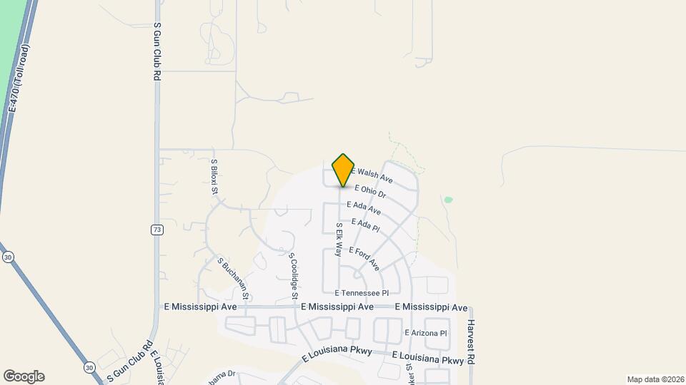 24246 E Ohio Dr Map and Location Details