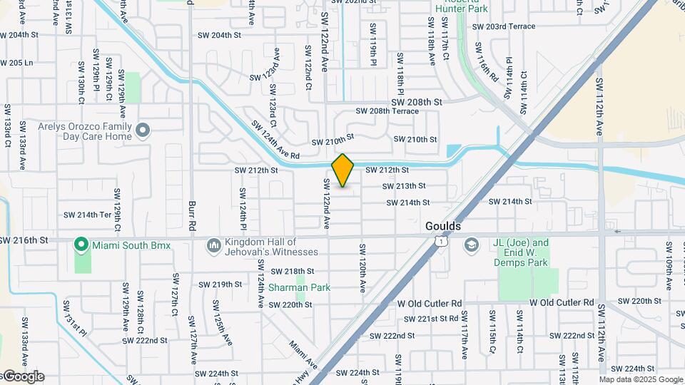 12101 SW 213th Ter Map and Location Details