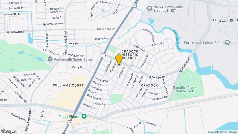 72-74 Cushing St Map and Location Details