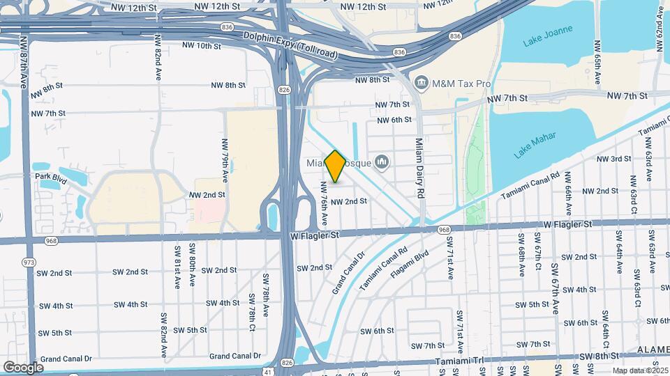 7552 NW 2nd Terrace Map and Location Details