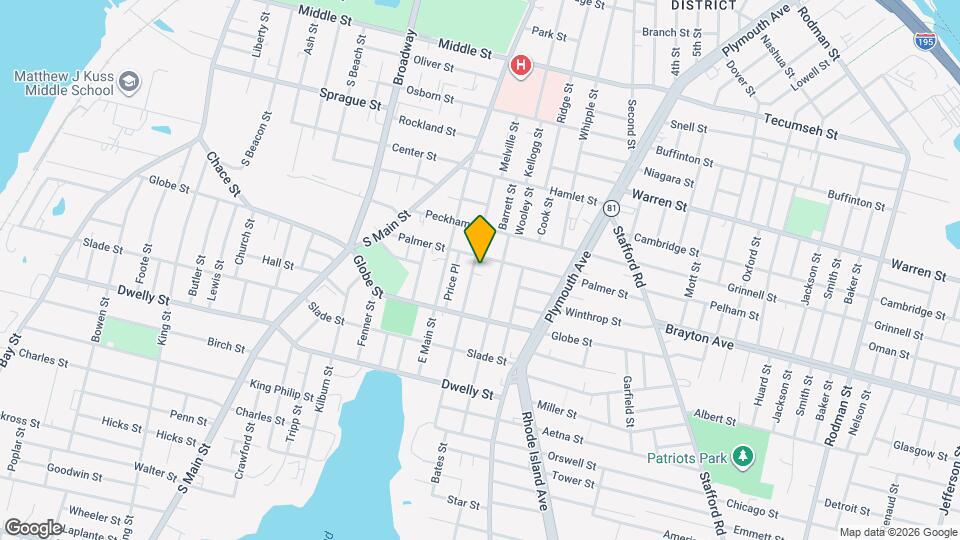 222 Montaup St, Unit B Mapa y Detalles de la Ubicación