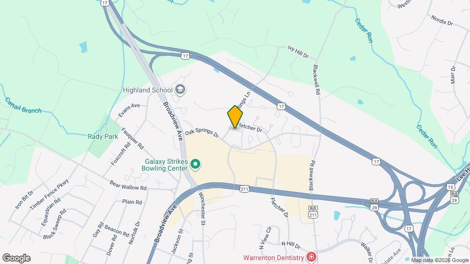 214 Fernwood Pl Map and Location Details