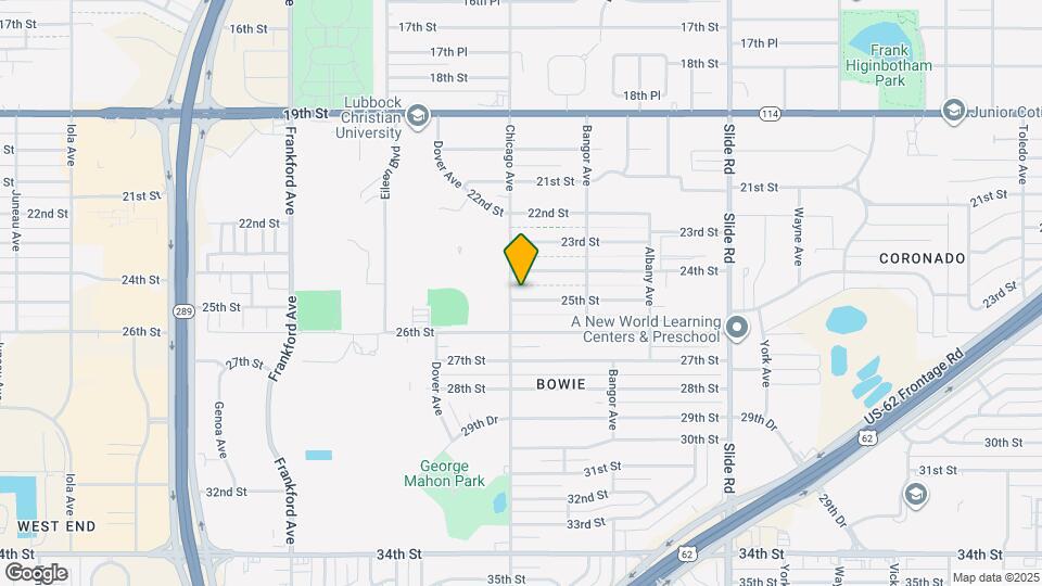 5426 25th St Map and Location Details