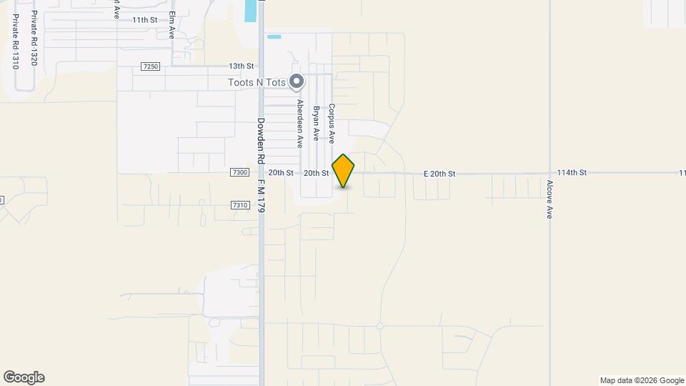 2013 Cottonwood Ave Mapa y Detalles de la Ubicación