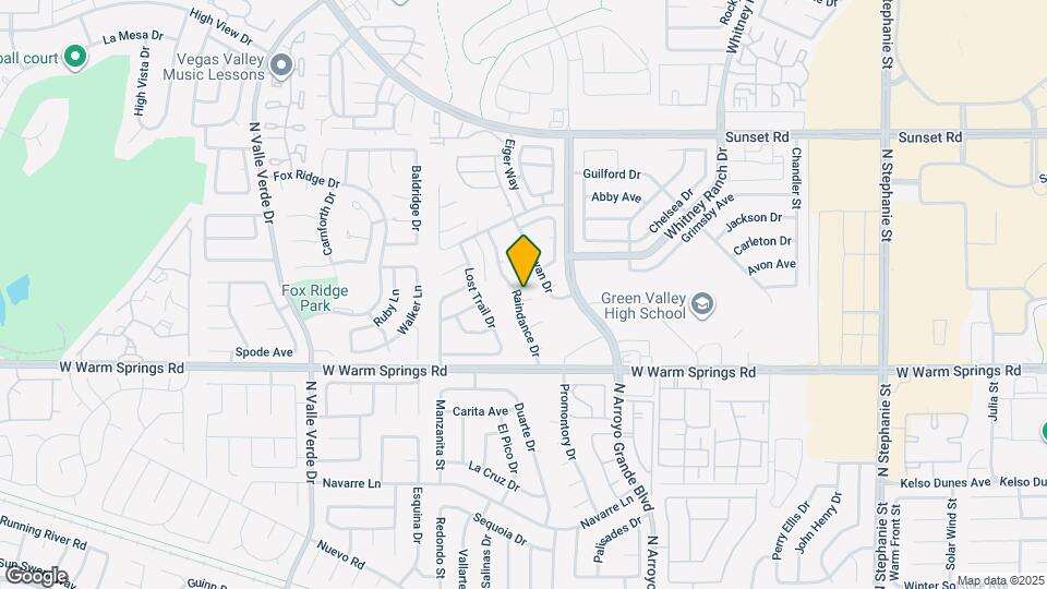 1719 Mesquite Ct Map and Location Details