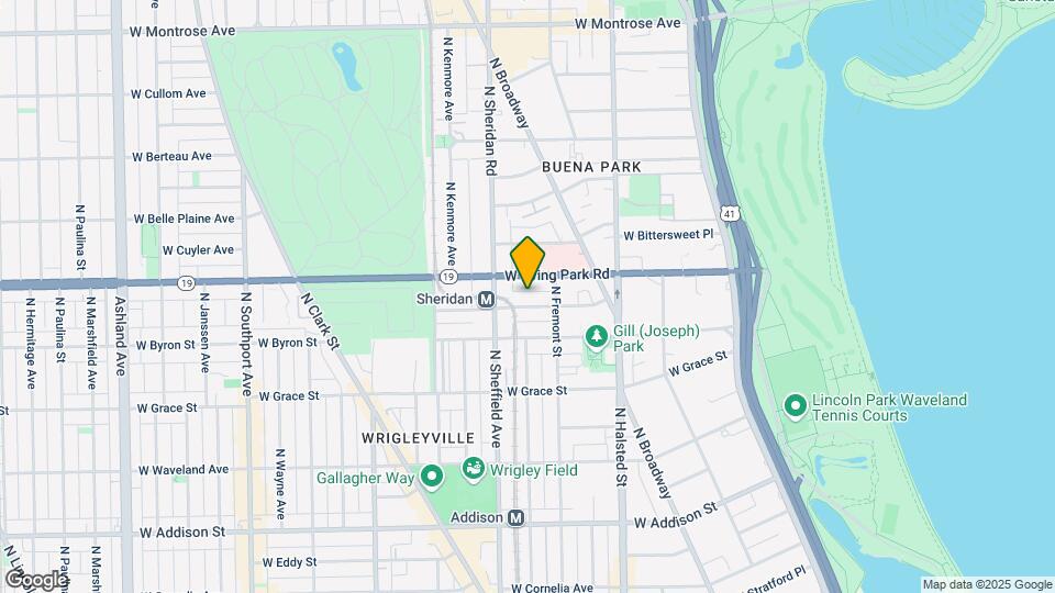 928 W Dakin St Map and Location Details