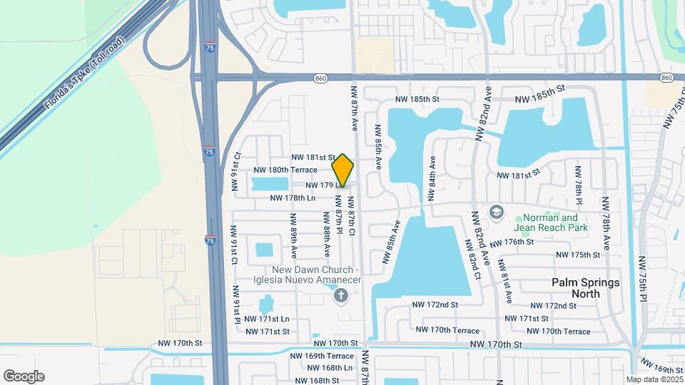 17933 NW 87th Pl Map and Location Details