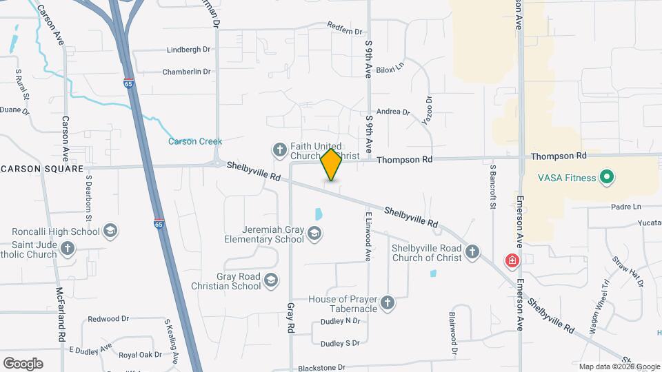 4306 Shelbyville Rd Map and Location Details